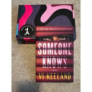 Someone Knows Vi Keeland Aardvark Hardcover Book